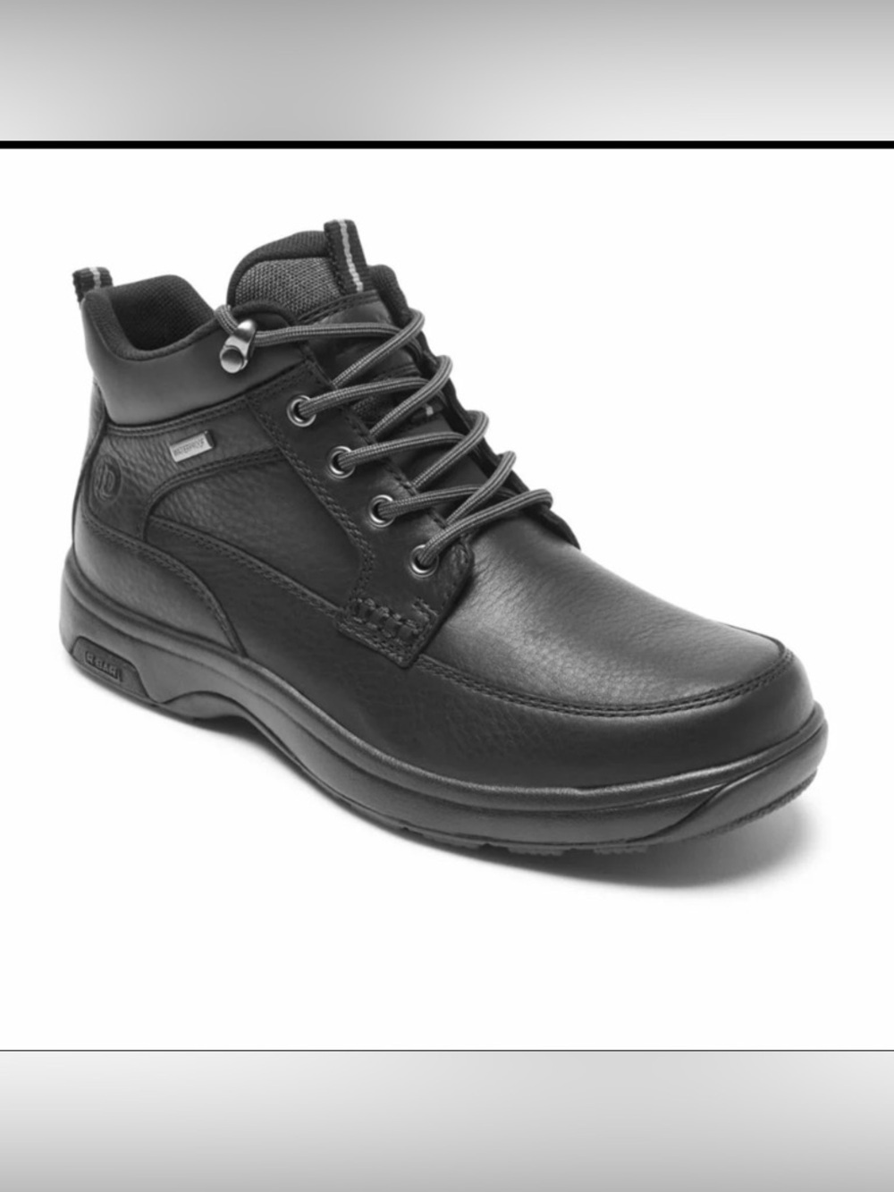 Dunham by New Balance Black Leather Gore-Tex Chukka Mid Boots Sz 11D